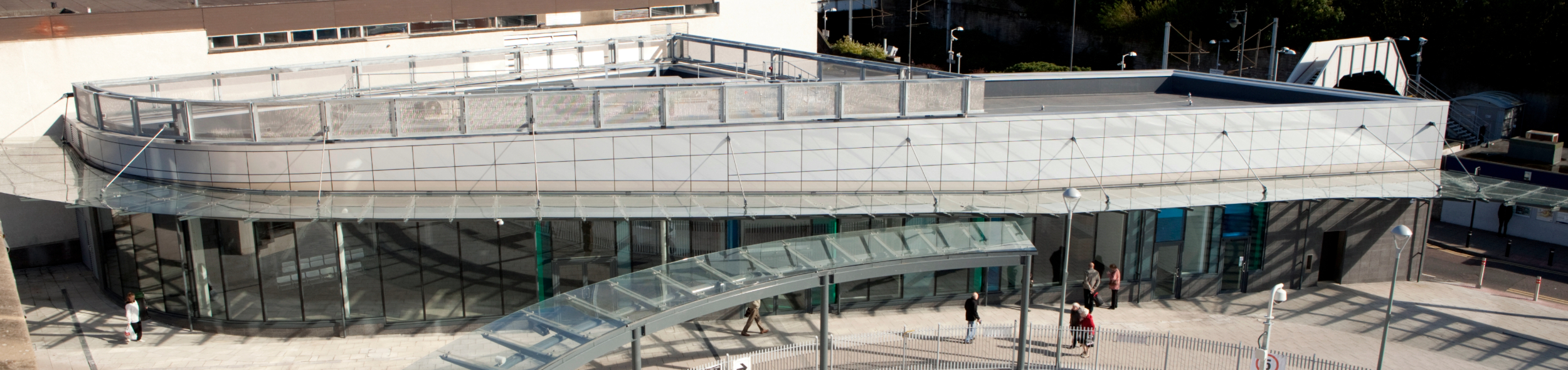 Hamilton Bus Station Entrance
