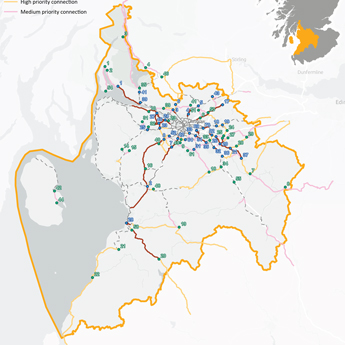 03 Map 3 The Regional Active Travel Network The Prioritised Network